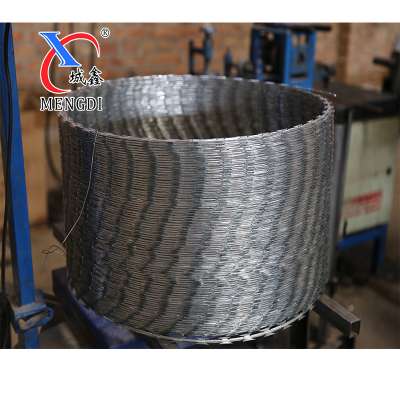 BTO-22 CBT-65 Concertina Blade Razor Barbed Wire / Razor Wire