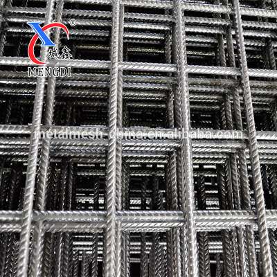 Ribbed Welded Reinforcing Concrete Steel Wire Mesh