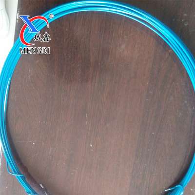 Factory price colorful pe coated or pvc coated binding wire